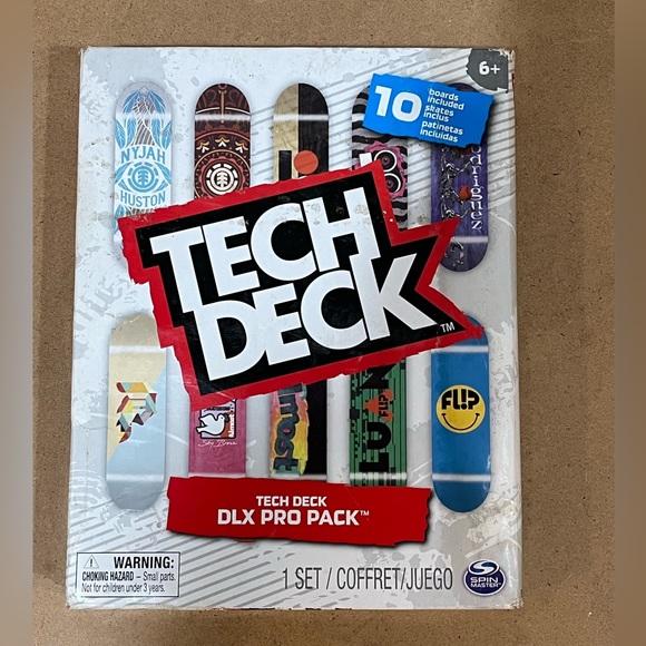 Tech deck DLX pro pack, set of 10 skateboards - Picture 1 of 2